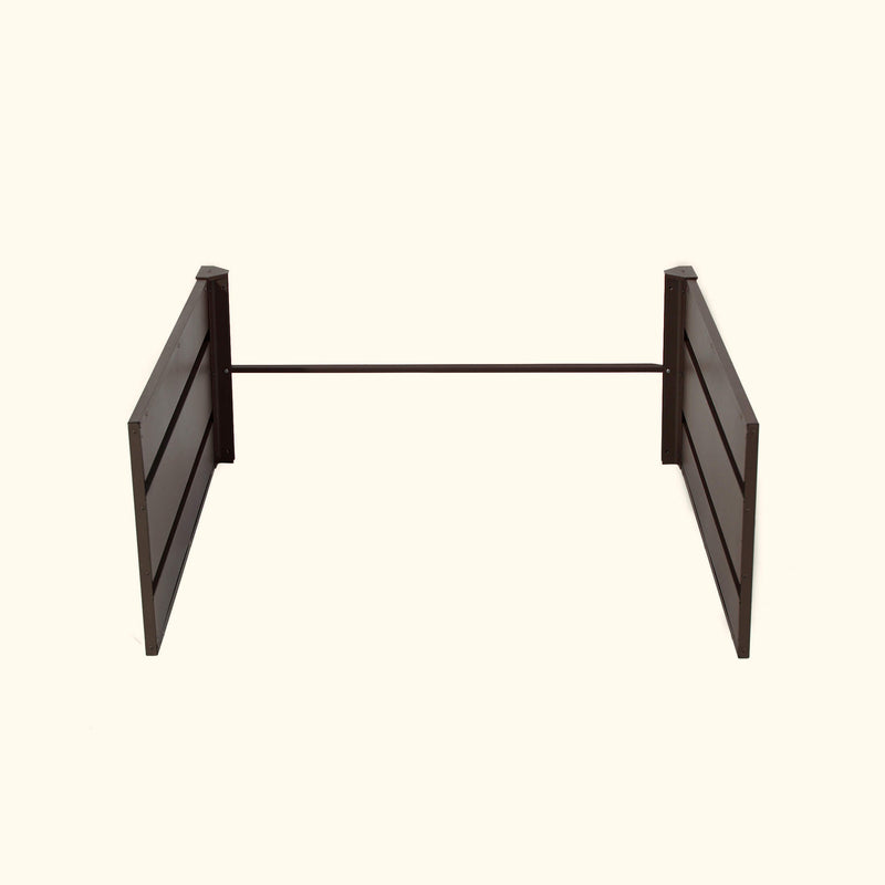 17" Tall 41" Wide Extension Kit for Modern Raised Garden Beds|Vego Garden|Umber Brown
