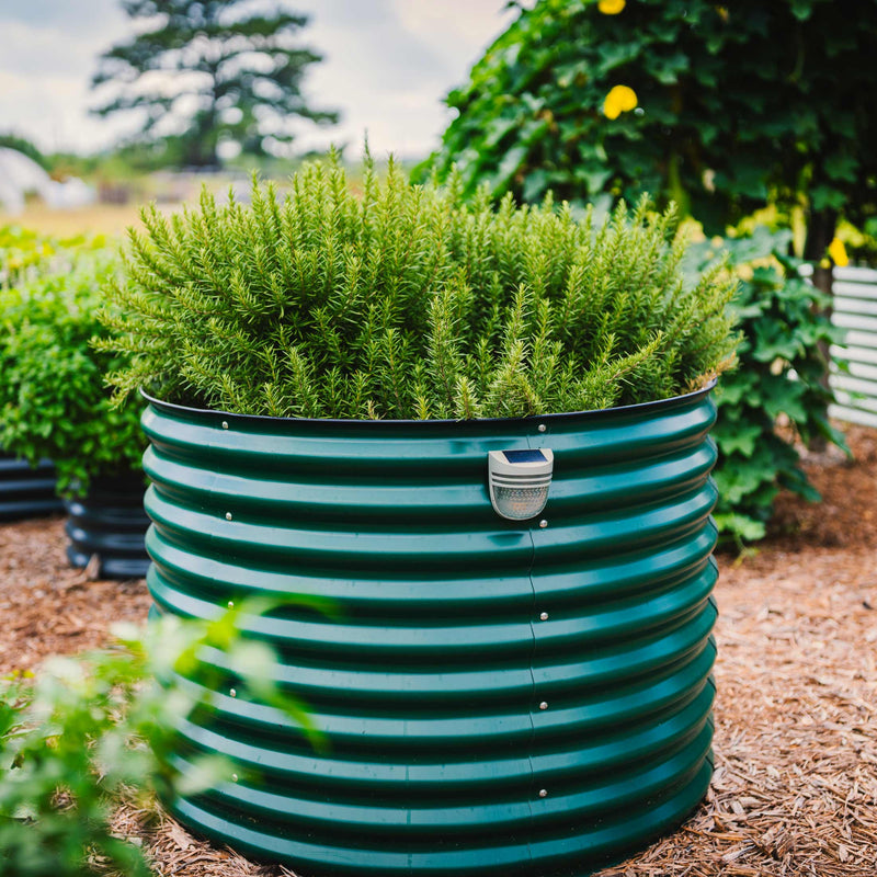 32" Extra Tall Round Metal Garden Bed | Vego Garden