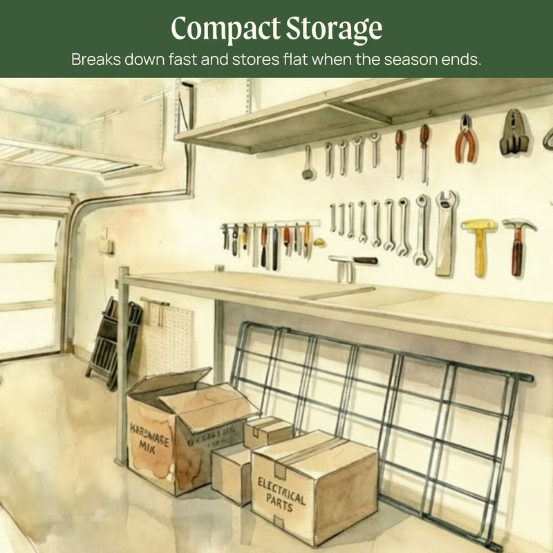 FlexGrow A-Frame Trellis Classic | Vego Garden