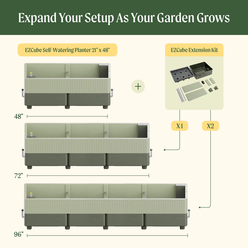 EZCube Extension Kit | Vego Garden