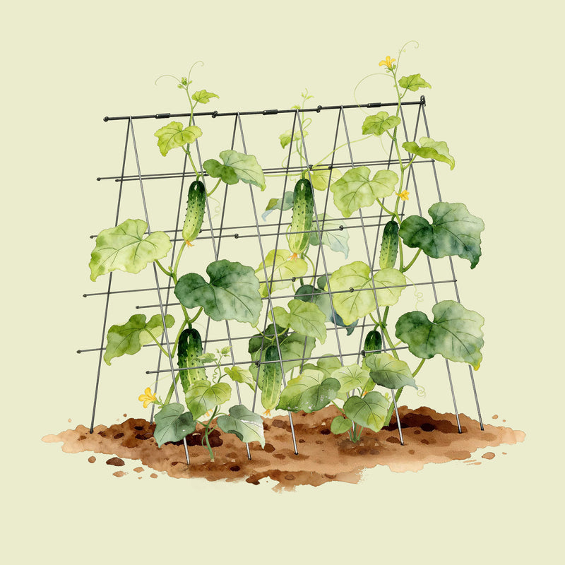 FlexGrow 3-Panel Tomato Cage | Vego Garden