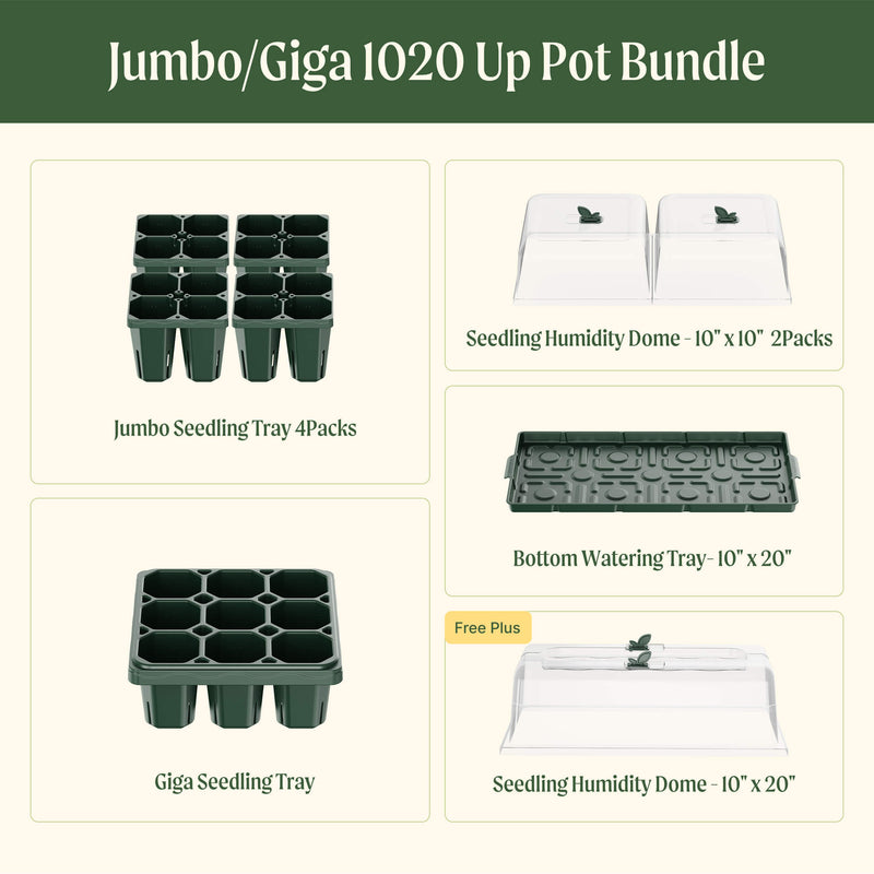Jumbo/Giga 1020 Up Pot Bundle | Vego Garden