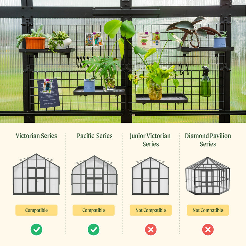 Greenhouse Hanging Grid System | Vego Garden