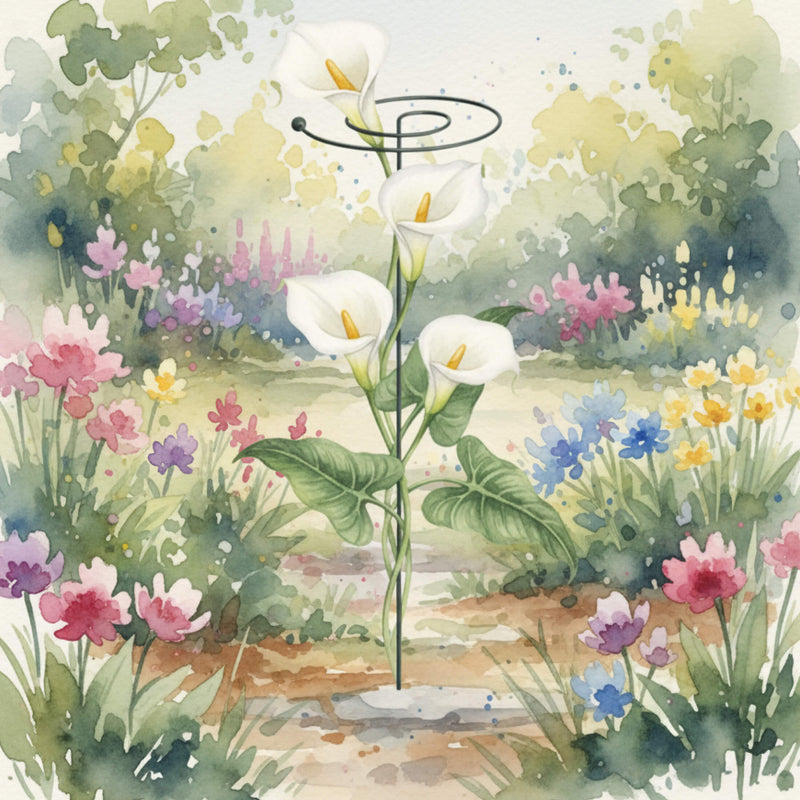 Single Stem Plant Support Spiral  - 3 Pack | Vego Garden