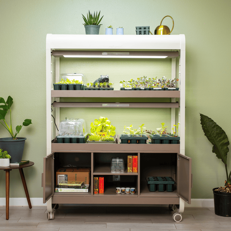 Ultimate Grow Light Garden with Storage | Vego Garden