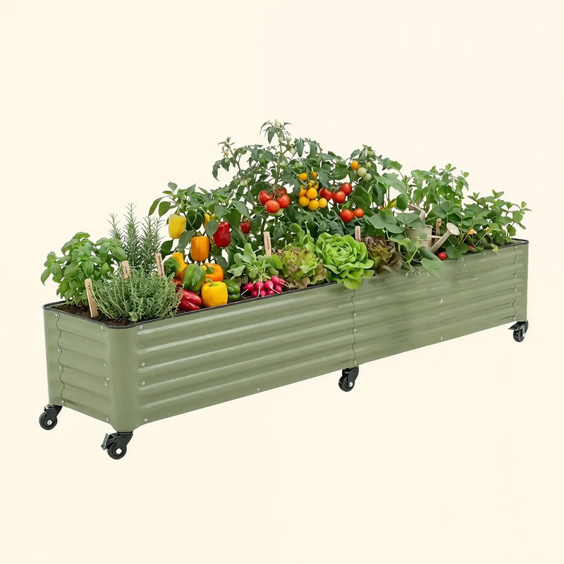 Classic Rolling Garden Beds | Vego Garden