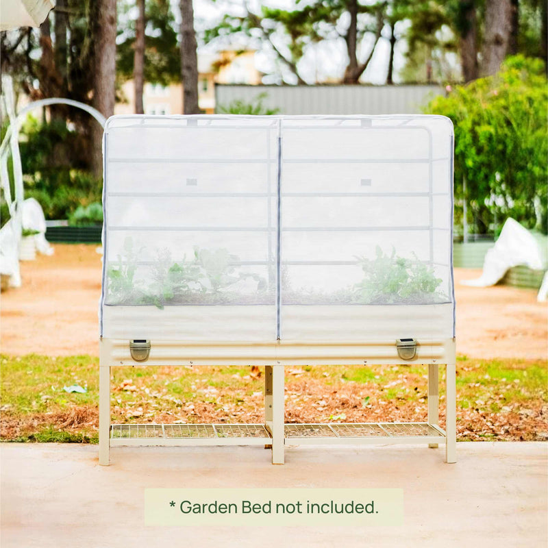 Mesh Cover System for Elevated Bed