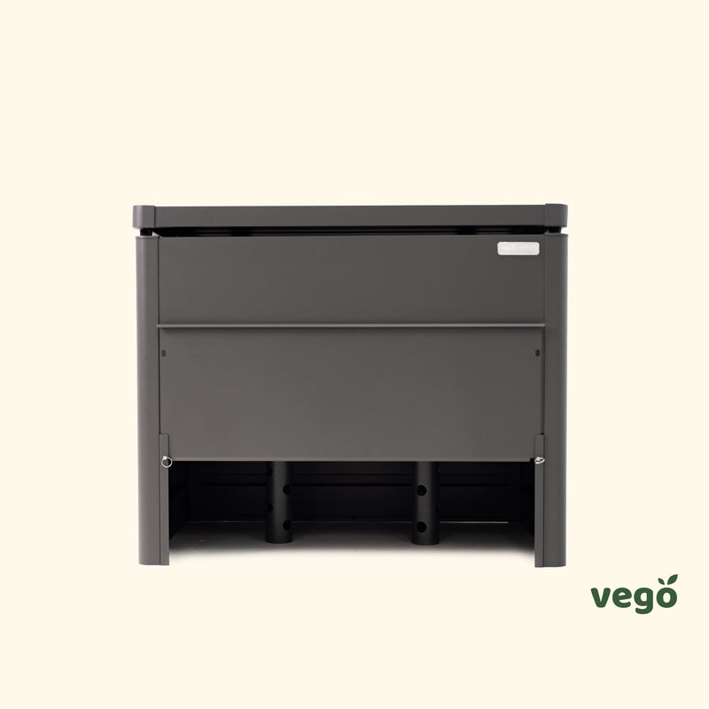 Modern Metal Compost Bin | Vego Garden
