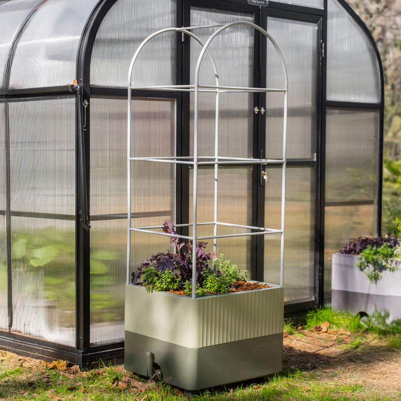 The EZCube Planter 21" x 24" + Cage & Cover Bundle