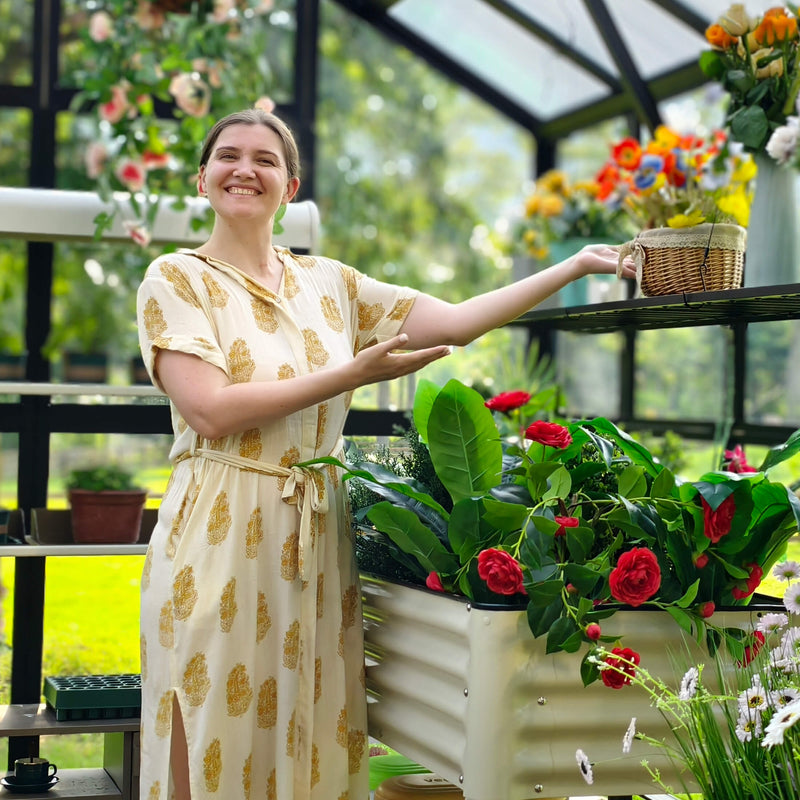 Vego Victorian Greenhouse - 8.5ft Wide