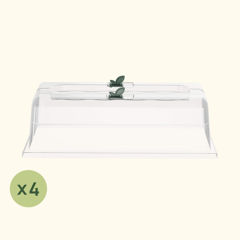 Seedling Humidity Dome - 10" x 20" - 4 Packs