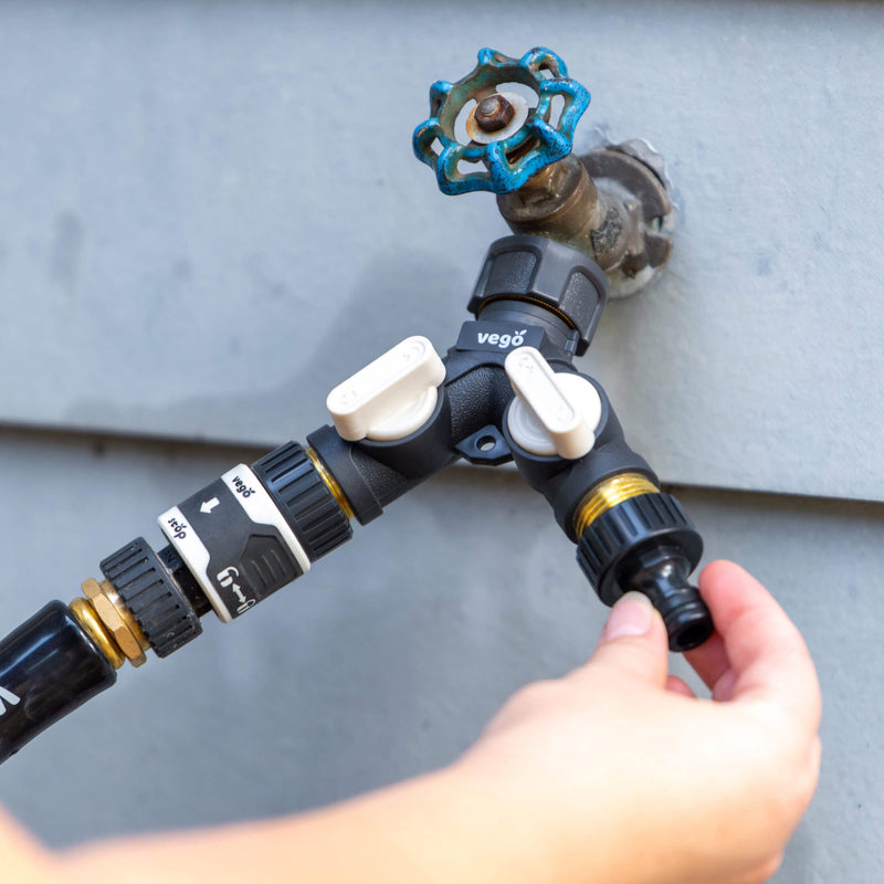 2-Way Hose Splitter | Vego Garden