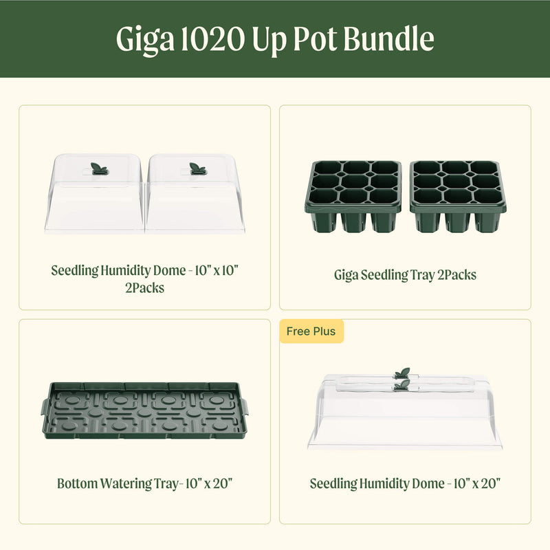 Giga 1020 Up Pot Bundle | Vego Garden