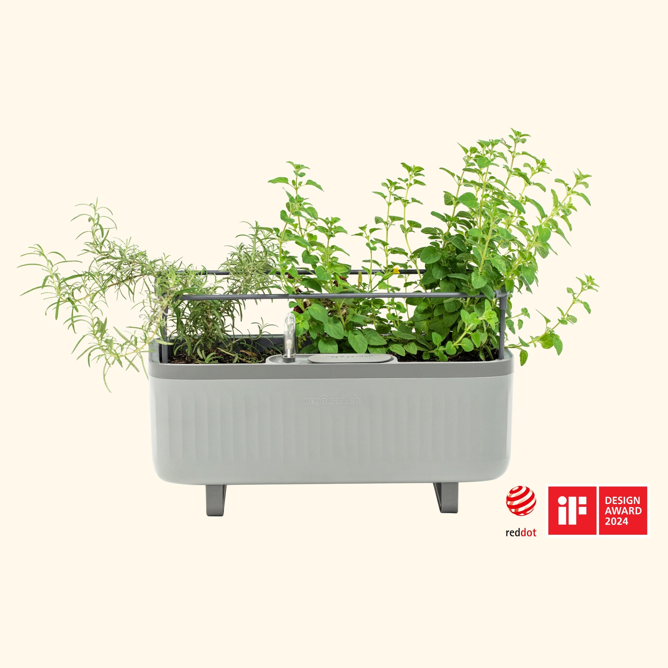 vego-garden-Self-Watering-Herb-Planter-Box-with-Trellis