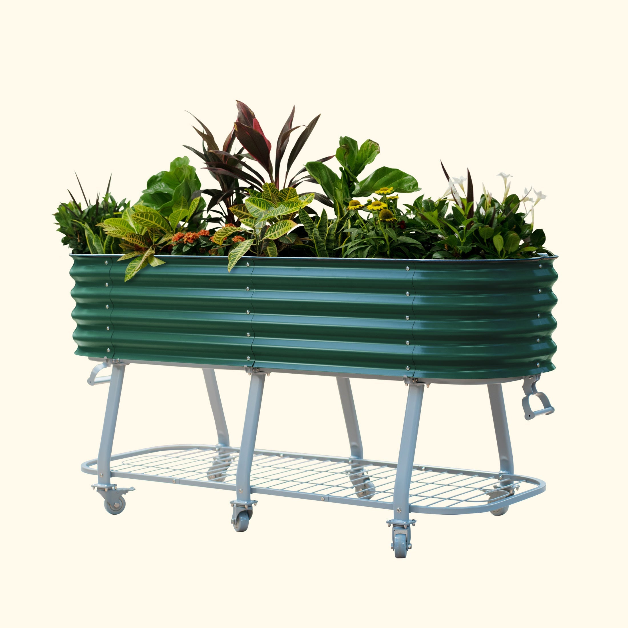 Elevated Garden bed gen2 british green 2x6