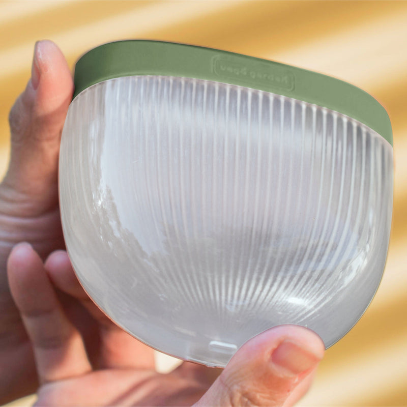 Rippled Solar Garden Light